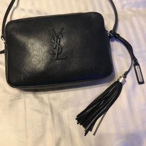Saint Laurent Mono Leather Camera Bag
